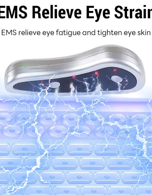 Load image into Gallery viewer, GlowEyes™ Led Red Light Eye Care Therapy EMS Pulse Micro-Current Device Eye Massager to Relieve Fatigue for Treatment under Eye Wrinkle
