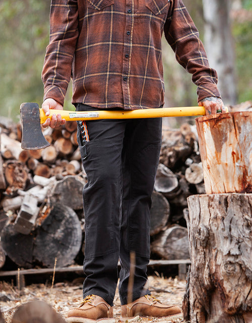 Load image into Gallery viewer, Hardened Double Knee Pant - Black
