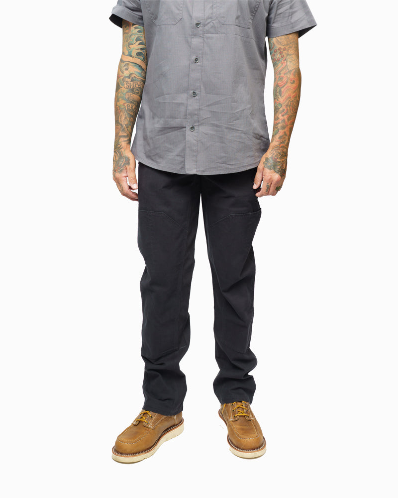 Hardened Double Knee Pant - Black