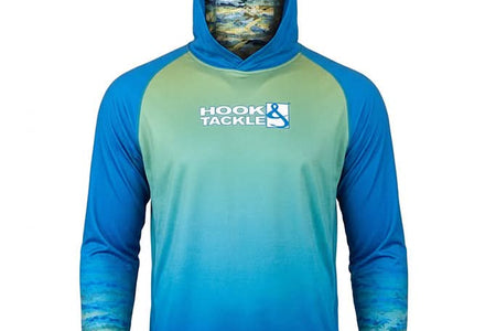 Men's Mahi Camo UV Fishing Hoodie Gaiter