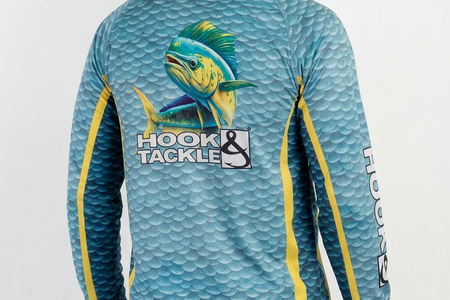 Men's Mahi Scales L/S UV Fishing Shirt