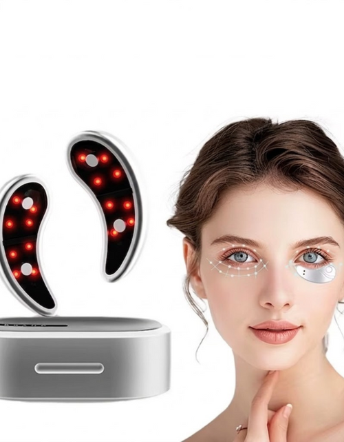 Load image into Gallery viewer, GlowEyes™ Led Red Light Eye Care Therapy EMS Pulse Micro-Current Device Eye Massager to Relieve Fatigue for Treatment under Eye Wrinkle
