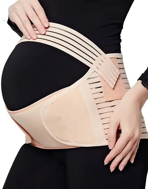 Load image into Gallery viewer, Pregnant Women Support Belly Band Back Clothes Belt Adjustable Waist Care Maternity Abdomen Brace Protector Pregnancy
