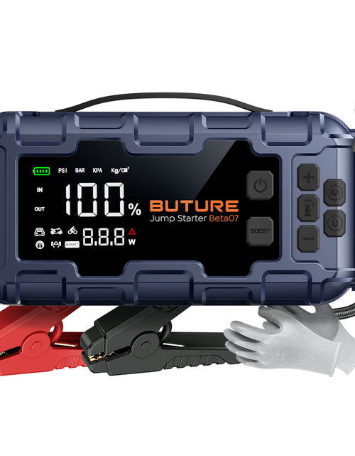 Load image into Gallery viewer, 【Top Rated】Buture Beta07 Car Jump Starter 6000A With 160PSI Air Compressor
