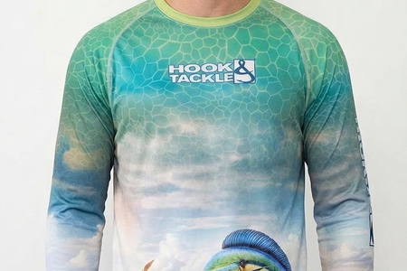 Men's Bull Dolphin L/S UV Fishing Shirt